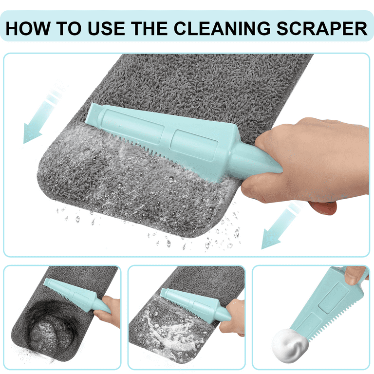 Mops for Floor Cleaning, Spray Mop with Refillable Bottle and 3 Washable  Microfiber Pads Home for Commercial and House Use Dry Wet Flat Mop for