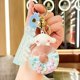 thumbnail image 1 of Sanrio Hello Kitty Melody Kuromi Cinnamoroll Donut llavero colgante de bolsa, Mini anillo de natación, llavero de botella de arena movediza de acrílico Fivean unisex, 1 of 2