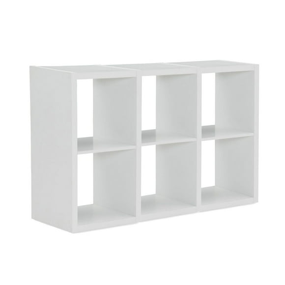 Gorham 6 Cubby Storage Cabinet in White