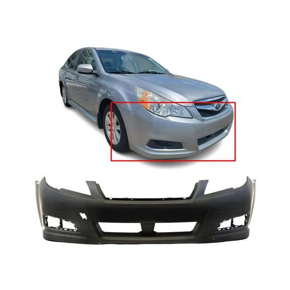 DCP Front Bumper Cover For 2010-2012 Subaru Legacy Primed 57704AJ08A SU1000166
