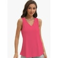 thumbnail image 5 of Women's Summer Sleeveless Blouse Casual Tank Flowy Tops for Women, 5 of 6