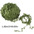 thumbnail image 2 of Artificial Willow Leaves Garland Wall Hanging Simulation Greenery Vine Home Office Plastic Fake Rattan, 800cm, 2 of 8