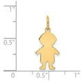 thumbnail image 2 of 14k Yellow Gold Boy Charm, 2 of 3