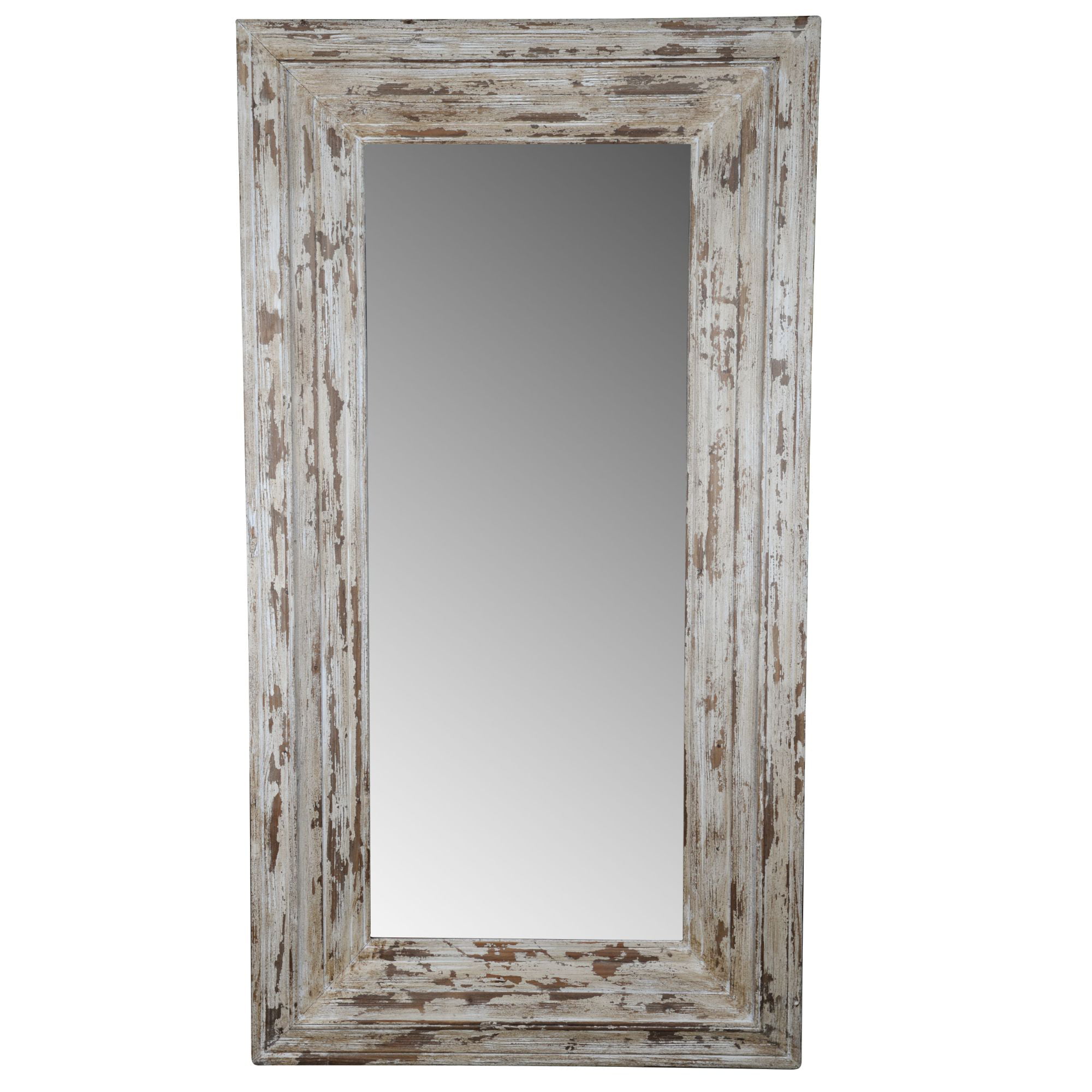 Distressed Floor Mirror: A Reflection Of Timeless Beauty