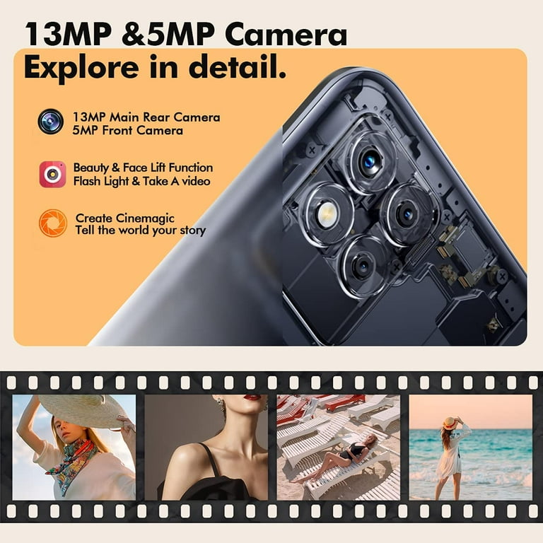 Feonal Android 11 Tablet 10 inch Tablet with Keyboard and Mouse Support 5G Wifi 4GB RAM 64GB ROM Quad Core Bluetooth Gray Father's Day Gift