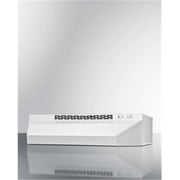 Summit Appliance H1624W 24 in. Convertible Range Hood for Ducted or Ductless - White