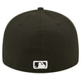 thumbnail image 4 of Men's New Era Black New York Mets Low Profile 59FIFTY Fitted Hat, 4 of 6