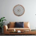 thumbnail image 6 of Sculpture - Rustic Wall Decor, Hanging Decoration for Valentine's Day, Weddings, Front Door Display - B B, 6 of 7