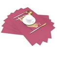 thumbnail image 2 of ZNDUO Placemats, 1 PCS Heat Resistant Stain Resistant Woven PVC Insulation Placemats, Durable Washable Elegant Table Mats for Dining-Speedy Snail Cartoon Drawing Art, 18"x12", 2 of 6