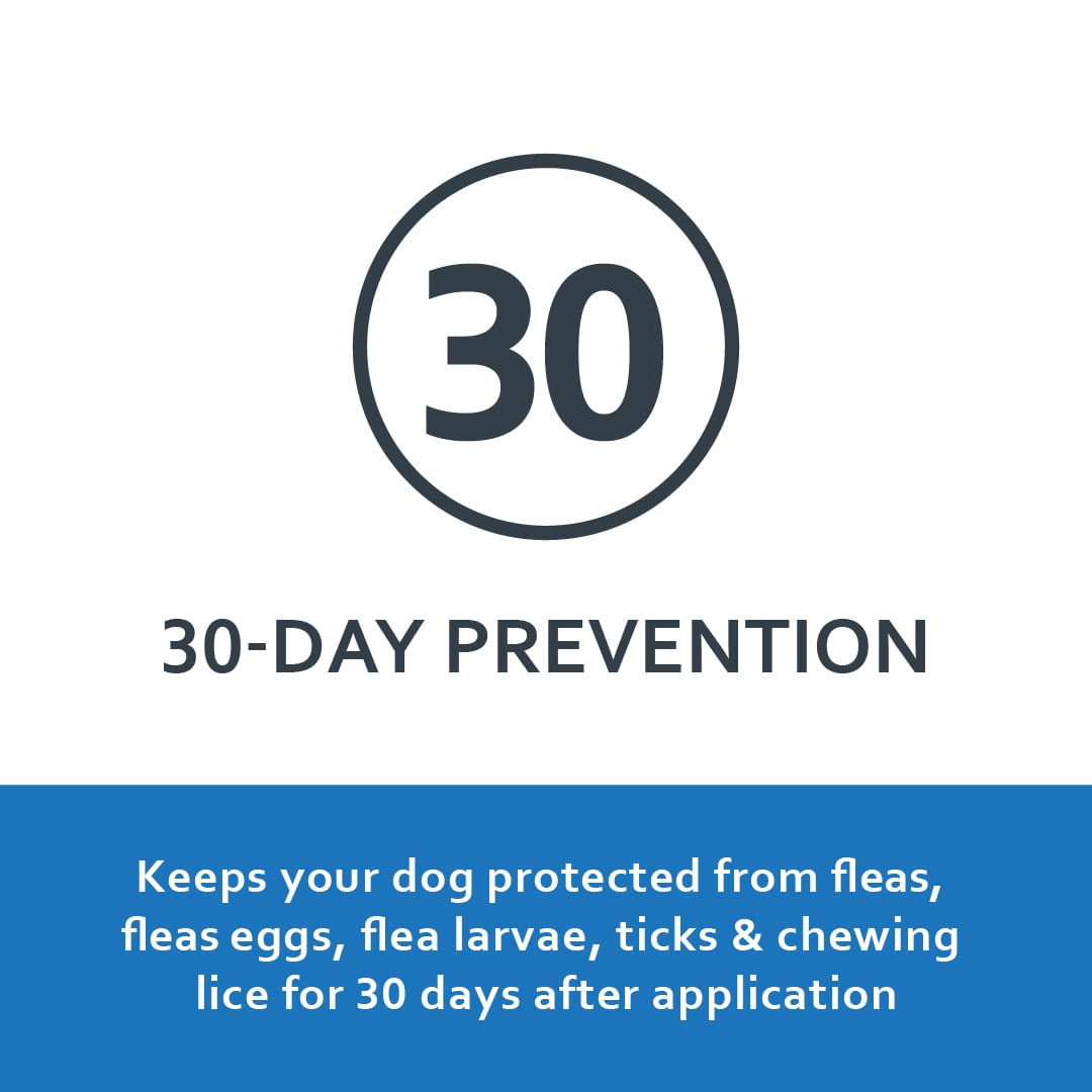 Sentry FiproGuard Dog Flea & Tick Topical Treatments, 89-132 lbs, 3 Monthly Supply, 3 Count