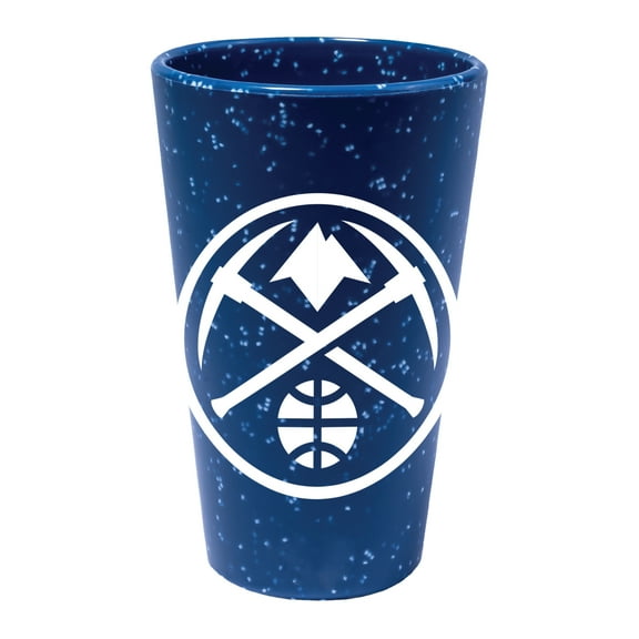 WinCraft Denver Nuggets 16oz. Team Color Silicone Pint Glass