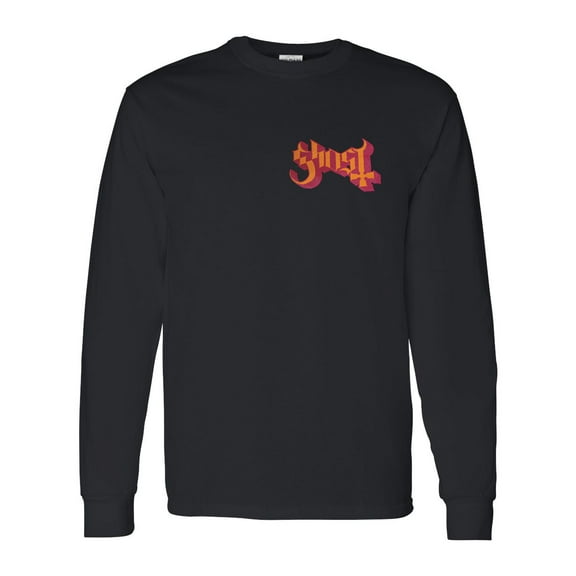 Ghost Men's Charger Logo Long Sleeve T-Shirt Black Medium | Officially Licensed Merchandise
