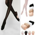 thumbnail image 2 of Faithtur Bas de Danse pour Fille Élastique Doux Bas de Ballet, 2 of 2