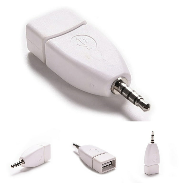 Jack Audio Audio Masculin 3 5 Mm Vers Usb 2.0 Tapez Un Câble Adaptateur