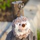 thumbnail image 3 of JM 2 uds Mini animales de peluche de juguete lindo erizo Animal relleno llavero coche llavero bolsos monedero dijes colgante para niños niñas ER, 3 of 5