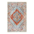 thumbnail image 3 of Unique Loom Paragon Collection Area Rug - Naples (5' 5" x 8' Rectangle Salmon/Blue), 3 of 7