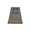 thumbnail image 3 of Custom Size Rug Runner Traditional Vintage Distressed Looks Medallion Design Hotel Quality Cut To Size Oriental Isfahan Navy Blue Runner Rug, Customize by Feet, 3 of 10