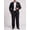 Charcoal, variant on Men's Big & Tall 2-Piece Suit Set - Single Button for Wedding, Business & Formal Occasions Navy Blue 48