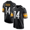 thumbnail image 4 of Camisetas de fútbol bordadas de Pittsburgh personalizadas para hombres, mujeres y jóvenes Watt Pickens Fields Wilson Shirts, 4 of 5