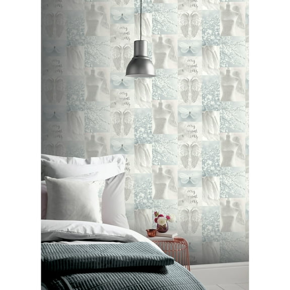 Arthouse Daydreamer Grey Multi Wallapaper