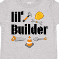 thumbnail image 4 of Inktastic Lil Builder- Future Construction Worker Boys or Girls Toddler T-Shirt, 4 of 5