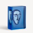 thumbnail image 6 of Kosta Boda Azur Man  Limited Edition of 1000 by Bertil Vallien  Artist Collection Blue Sculpture Home Decor, 6 of 6