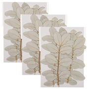 DIY Preserved Flower Pressed Potentilla Chinensis Vein Dried Flowers Home Plant Decor Epoxy 6 Packs