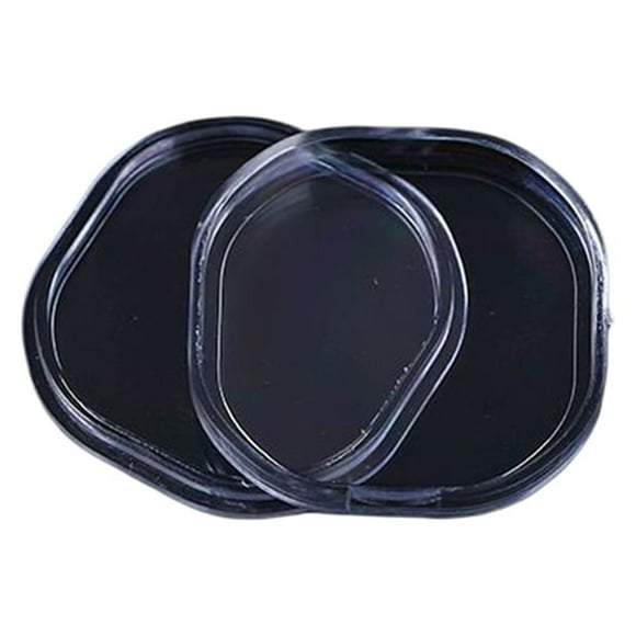 VONKY 100 Pieces Round Storage Boxes Scratch-Resistance Display Cases