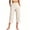 A_ Beige, variant on Women’s Single-Button Pleated Wide-Leg Capri Linen Pants, High-Rise Waist & Washed-Natural Cut for Small-Town Regular Daily Errands Beige S