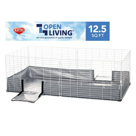 Kaytee Open Living Pet Guinea Pig or Rabbit Habitat, 60" x 30"