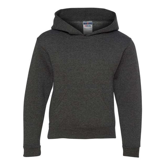 Jerzees S 996y para niño, negro jaspeado, pequeño Jerzees 996YR