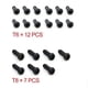 thumbnail image 3 of Thumbsticks de repuesto Joysticks Negro Reemplazo LB RB Bumpers Triggers Botones compatibles con Xbox One Elite Controller Xemadio 2033439, 3 of 9