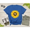 thumbnail image 6 of Cute Bumble Bee Yellow Sunflower Blossom Petal Flower Plant T-Shirt Sunflower Lover Gift T Shirt for Men Women Kids Boys Girls TShirt, 6 of 8