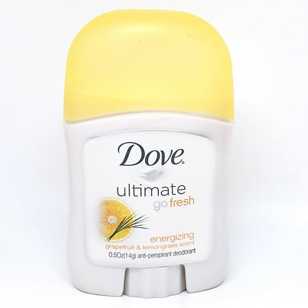Dove go fresh Energizing Antiperspirant / Deodorant, Grapefruit & Lemongrass Scent, 2.6 Ounce Stick (Pack of 6)