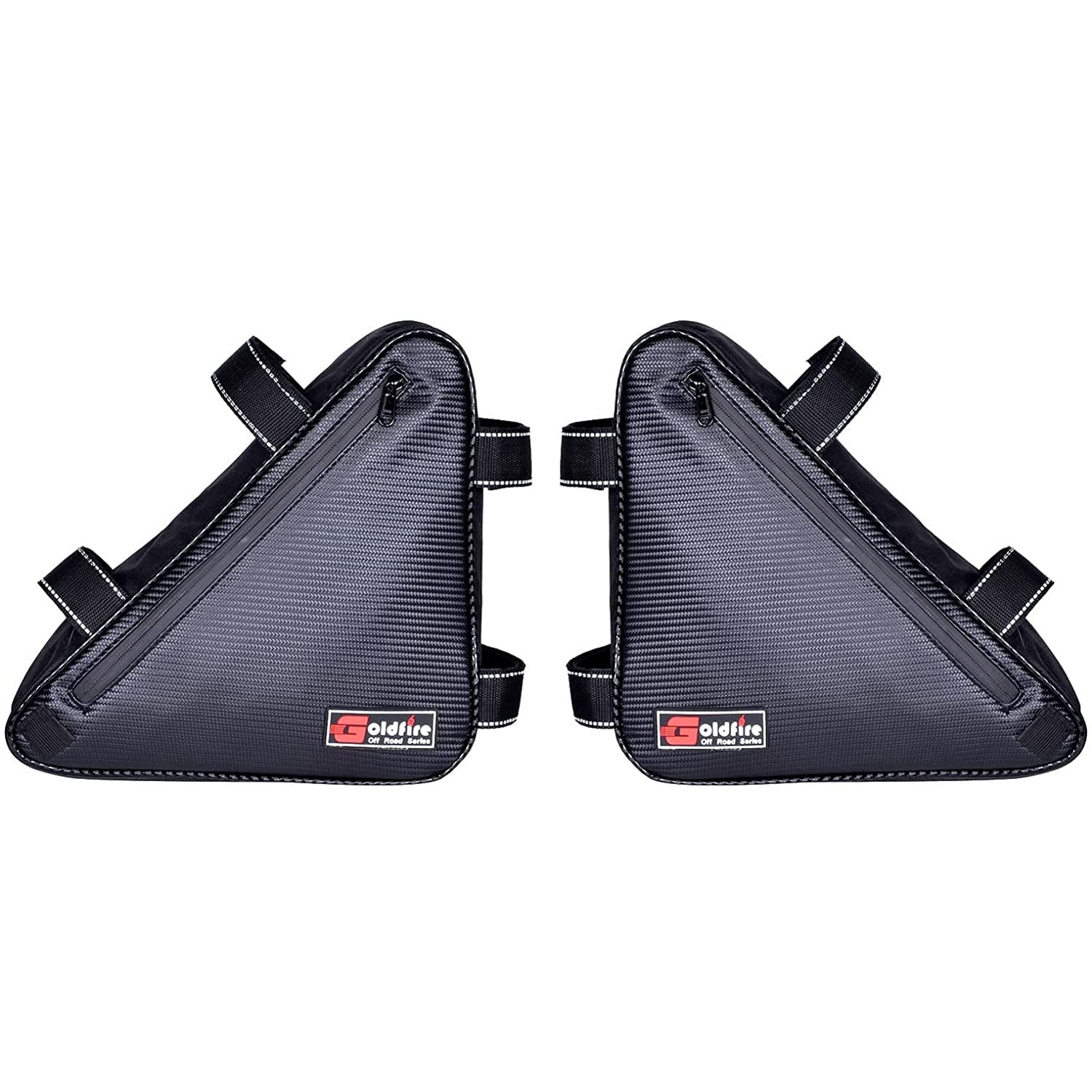2 Pack UTV Talon Corner Storage Bags 1680D Water Resistant Fabric Fits For Honda Talon 1000R