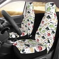 thumbnail image 2 of Fuzoiu Dinosaur Print Seat Covers Set, Car Seat Covers Front Seats, Car Seat Protector, Car Seat Cushion, Seat Covers Carseat Cover Universal Fit for Most Cars, 2 of 7
