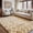 Camel & White Hexagon, variant on 5ft x 8ft Geometric Shag Area Rugs for Living Room, Modern Diamond Trellis Fluffy Bedroom Carpet, Gray & Black