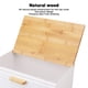 thumbnail image 4 of Almacenamiento De Pan De Madera Natural ANGGREK Vintage Resistente Grande, 4 of 7