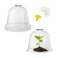 thumbnail image 4 of Mini Serre pour Jardinage Extérieur, Matériau Transparent Couverture de Plante Réutilisable, Protection contre le Gel avec Ventilation Réglable pour Protection des Semis et Cloche de Jardin, 4 of 8