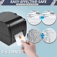 thumbnail image 3 of CR80 Cleaning Cards, Dual Side Card Reader Cleaner, POS Swipe Terminal Cleaning Cards -CR80 Card Chip Cleaner (10PCS), 3 of 7