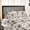 thumbnail image 3 of VHC Brands Annie Portabella Floral Ruffled King Pillow Case (w/ 8" Ruffle)- Set of 2, Vintage Farmhouse, 3 of 5