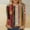 Multicolor#222, variant on Women's 2025 Spring/autumn Round Neck 3/4 Sleeve Loose Casual Top