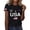 Black, variant on Patriotic Tops for Women – 250 Years of Freedom 1776-2026 Shirt, USA 250th Anniversary Tee, American Flag Inspired Casual Wear for Everyday Pride(Black,L)