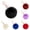 Colorful, variant on Pom Pom Keychain, Artificial Fur Ball Keychains, Cute Pom Pom Bag Charm for Women Girls, Fluffy Tote Pendant Car Bag Charm(Black)