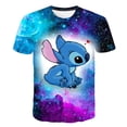 thumbnail image 1 of 2023 verano niños niñas Stitch camisetas dibujos animados bebé camisetas manga corta estampado niños ropa niños Stich ropa camisetas Tops14T Gao Jinjia LED, 1 of 2