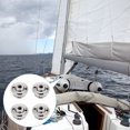 thumbnail image 4 of Luxshiny 4Pcs Marine Snap Buttons Copper for Indoor Use with Firm Grip Silver, 4 of 8