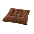 thumbnail image 1 of Juego de 4 cojines de asiento 40x40x3cm con correas para interior y exterior con sello Oeko Tex verde manzana, 1 of 7