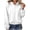 White#3, variant on Titcea Zip Up Hoodies for Women Drawstring Solid Color Hooded Sweatshirt Home Daily Loose Comfy Casual Sweatshirts S-2XL