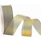 thumbnail image 1 of 1 Inch Gold Halloween Ribbon. Sparkly Heilwiy Christmas Gold Ribbon For Gift Wrapping. Fabric Curling Ribbon, 1 of 4