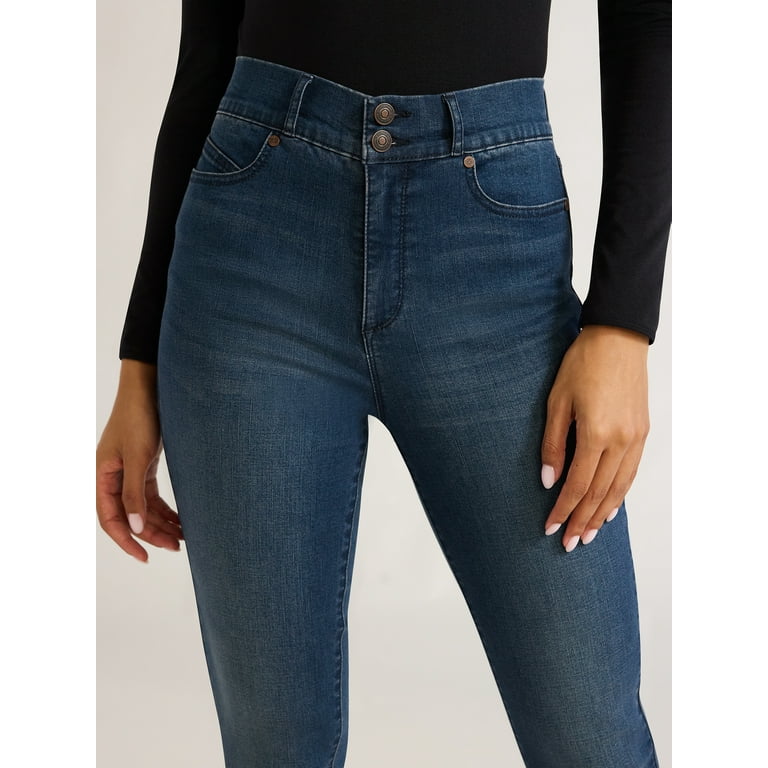 Sofia Jeans by Sofia Vergara Sofia Jeans Women s Lift and Sculpt Skinny High Rise Ankle Jeans 27 inch Inseam Sizes 0 20 Size 18 Green